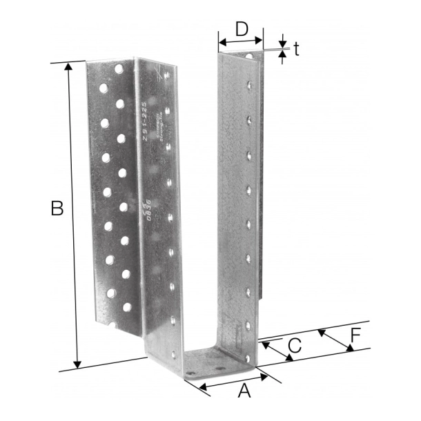 BSD180/320 Simpson Strong-Tie - Sijos laikiklis (180 x 320 mm) (2)