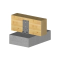 ABR220 Simpson Strong-Tie - Sustiprintas tvirtinimo kampas (220 x 40 x 95 mm) (2 mm) (2)