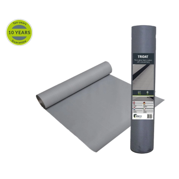 WINCO Tridat - Nedegi, apsauginė hidroizoliacinė membrana (1m x 50m; 50m2) (1)